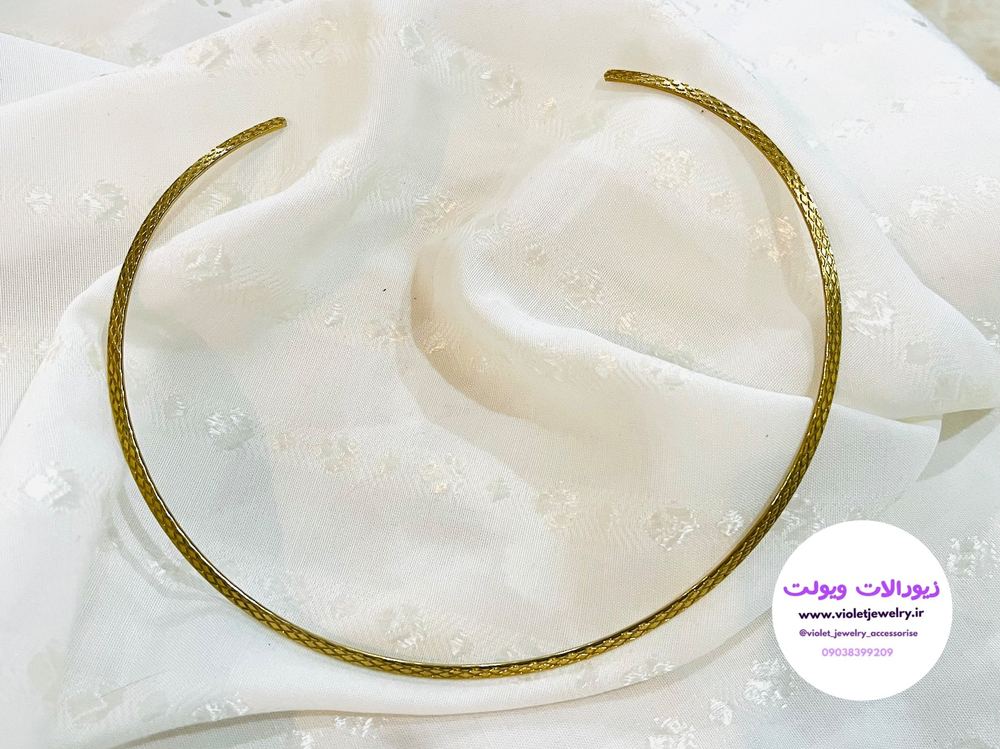 طوق گردنی طلایی