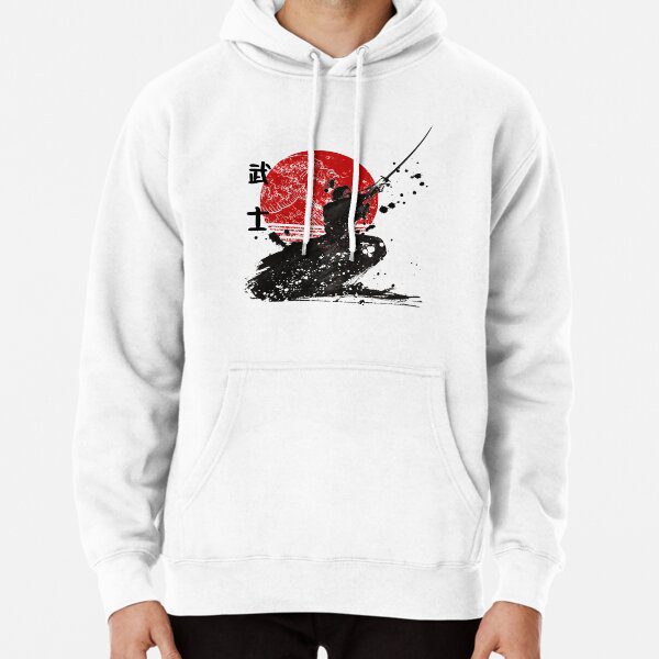 هودی طرح Samurai The Ghost Classic T-Shirt Design کد 18630