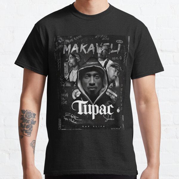 تیشرت لانگ 2PAC طرح Tupac Shakur Classic T-Shirt کد 189946