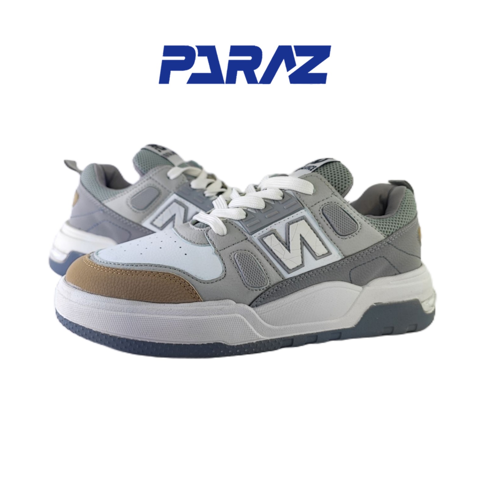 کفش ونس مردانه برند نیوبالانس new balance مدل دیما سفید کرم کد 191