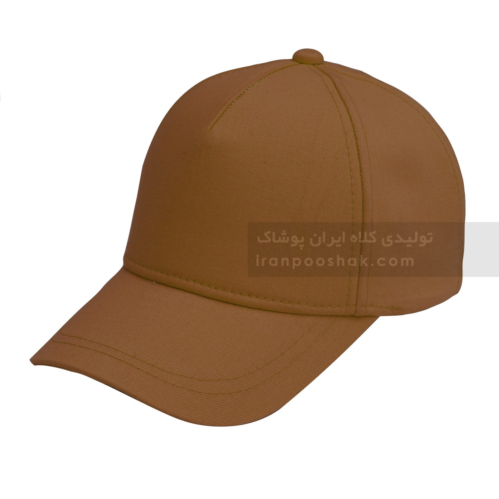 کلاه کپ قهوه ای