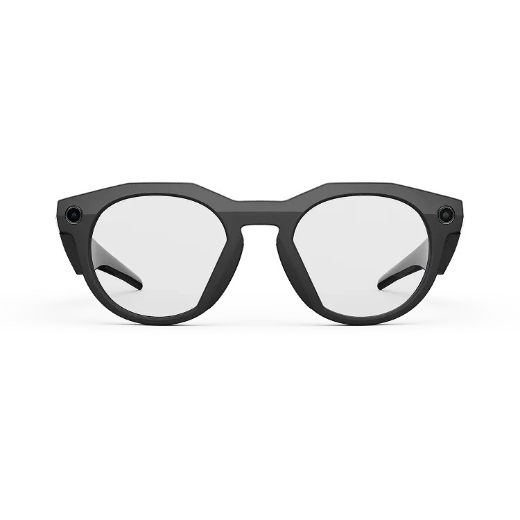 عینک : HSTN Frame colour: Black Lens colour: Clear