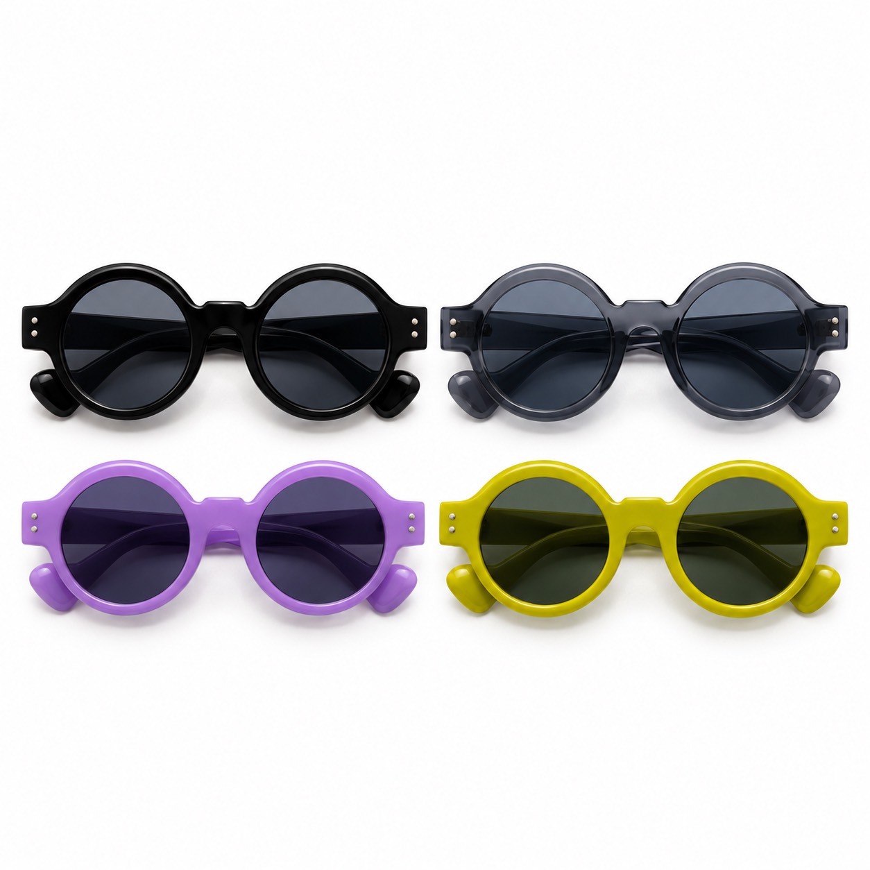 عینک دودی moscot گرد