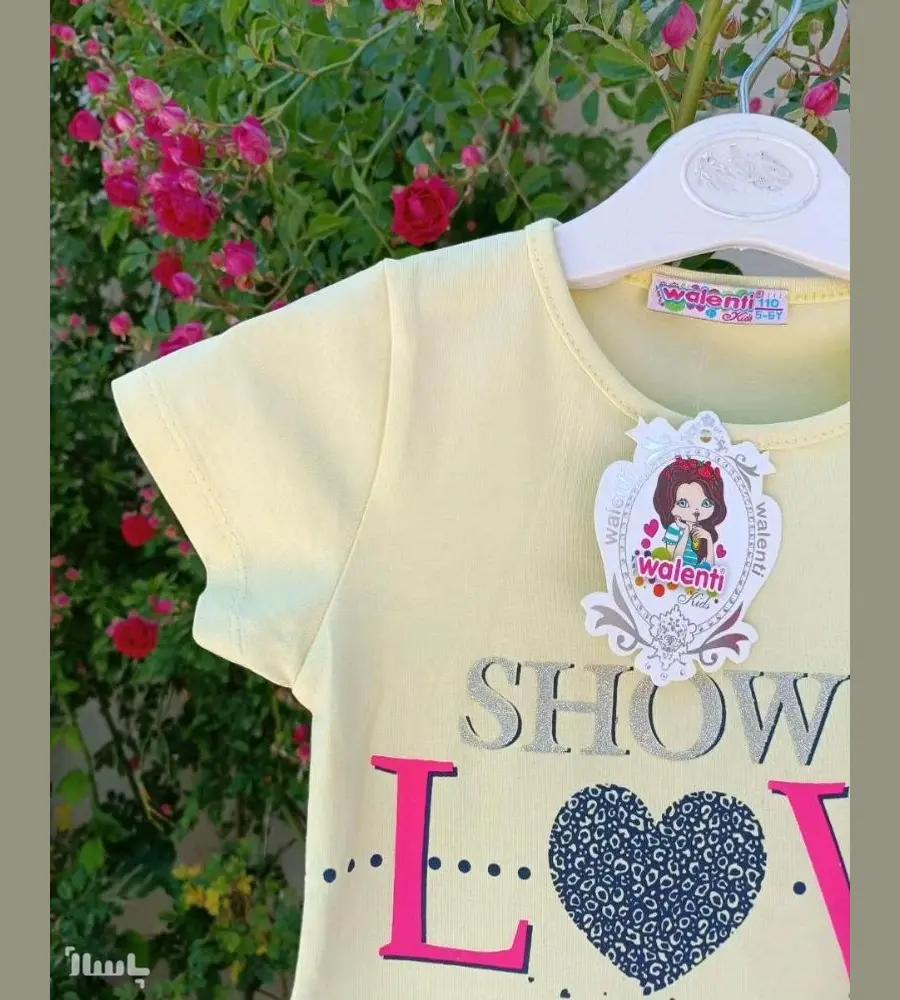 جزئیات محصول تیشرت طرح LOVE