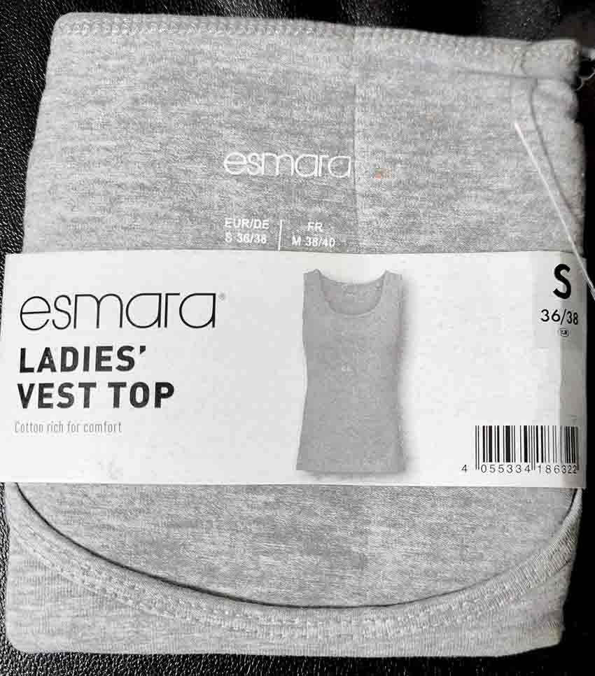 تاپ طوسی اسمارا- VEST TOP ESMARA