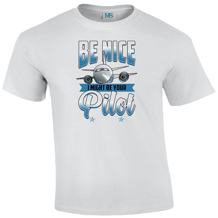 تیشرت خلبانی مدل Be nice