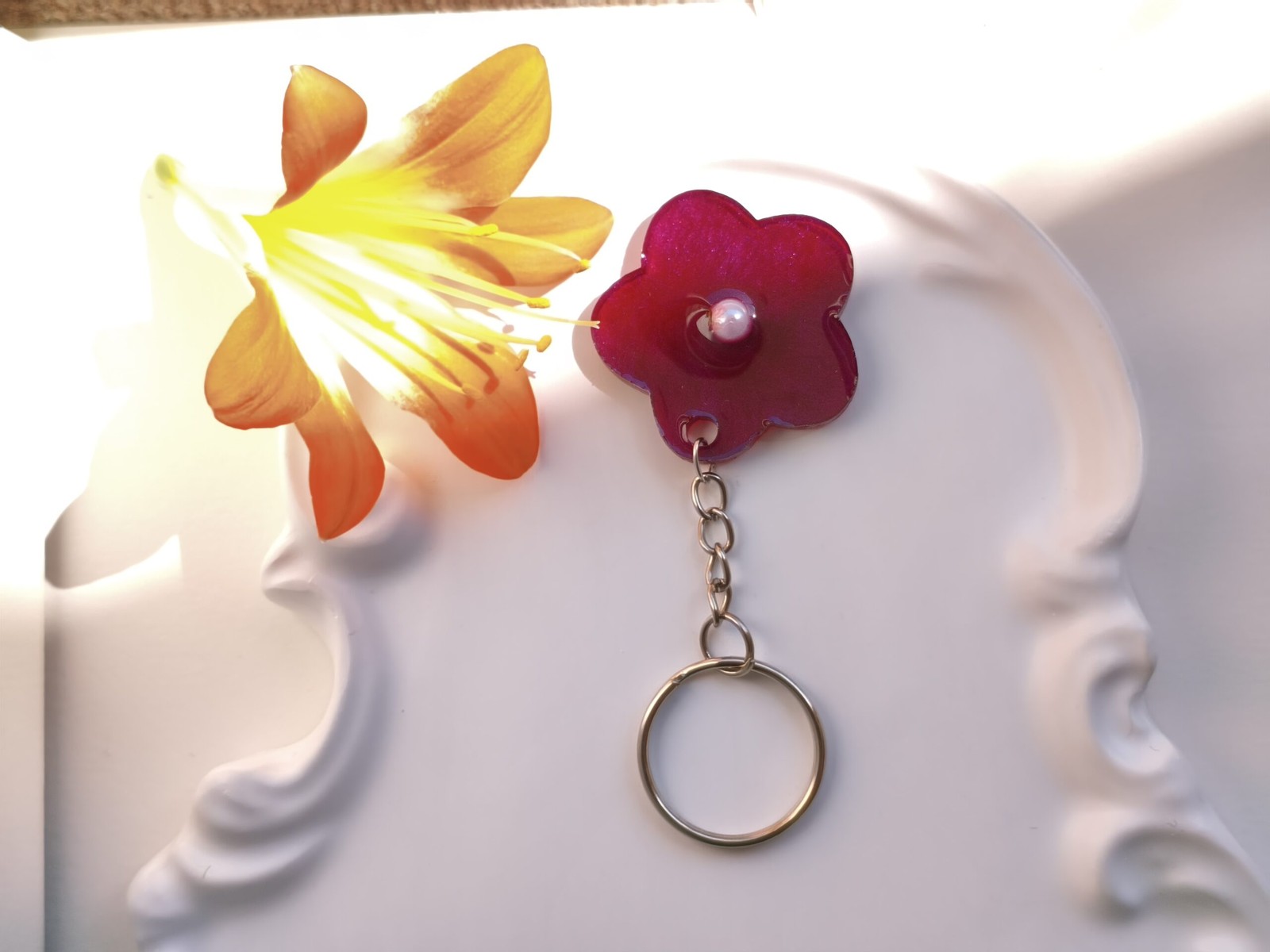 جاکلیدی گل ارغوان 🌺