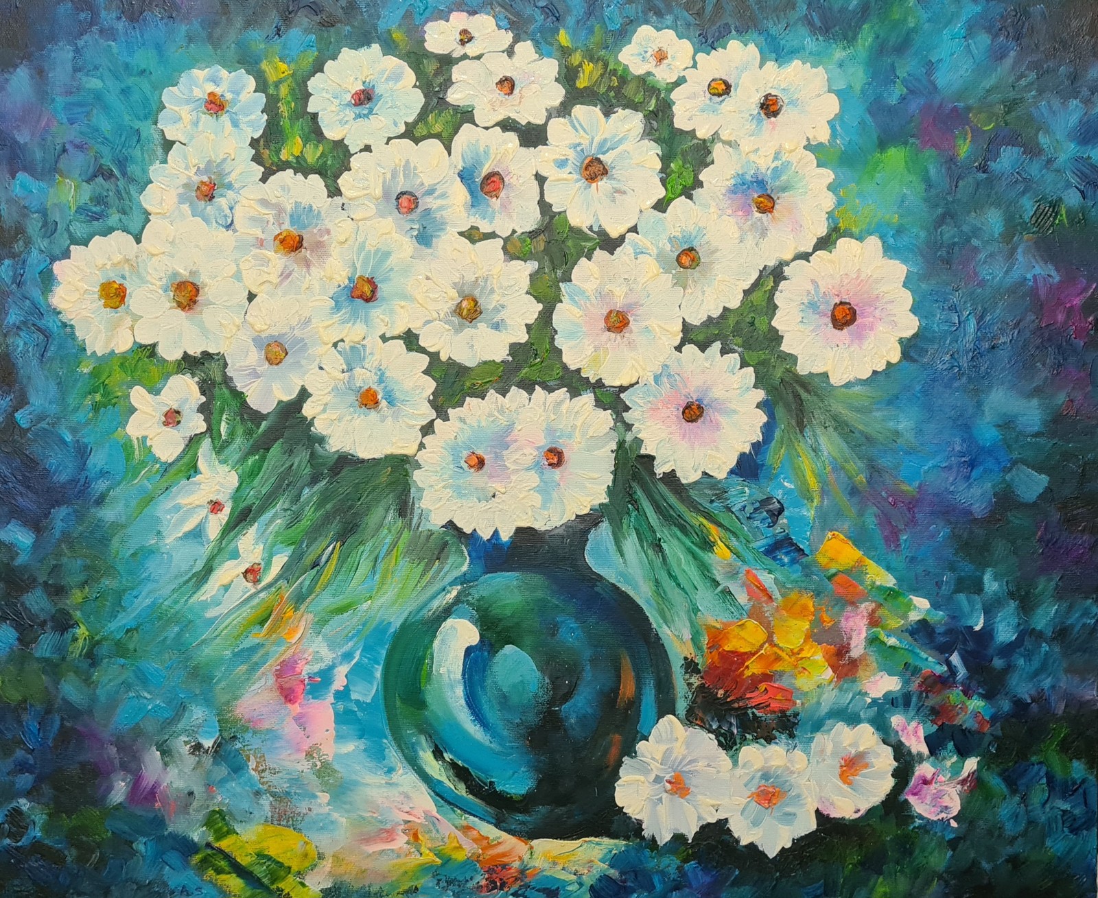 گلدون آبی