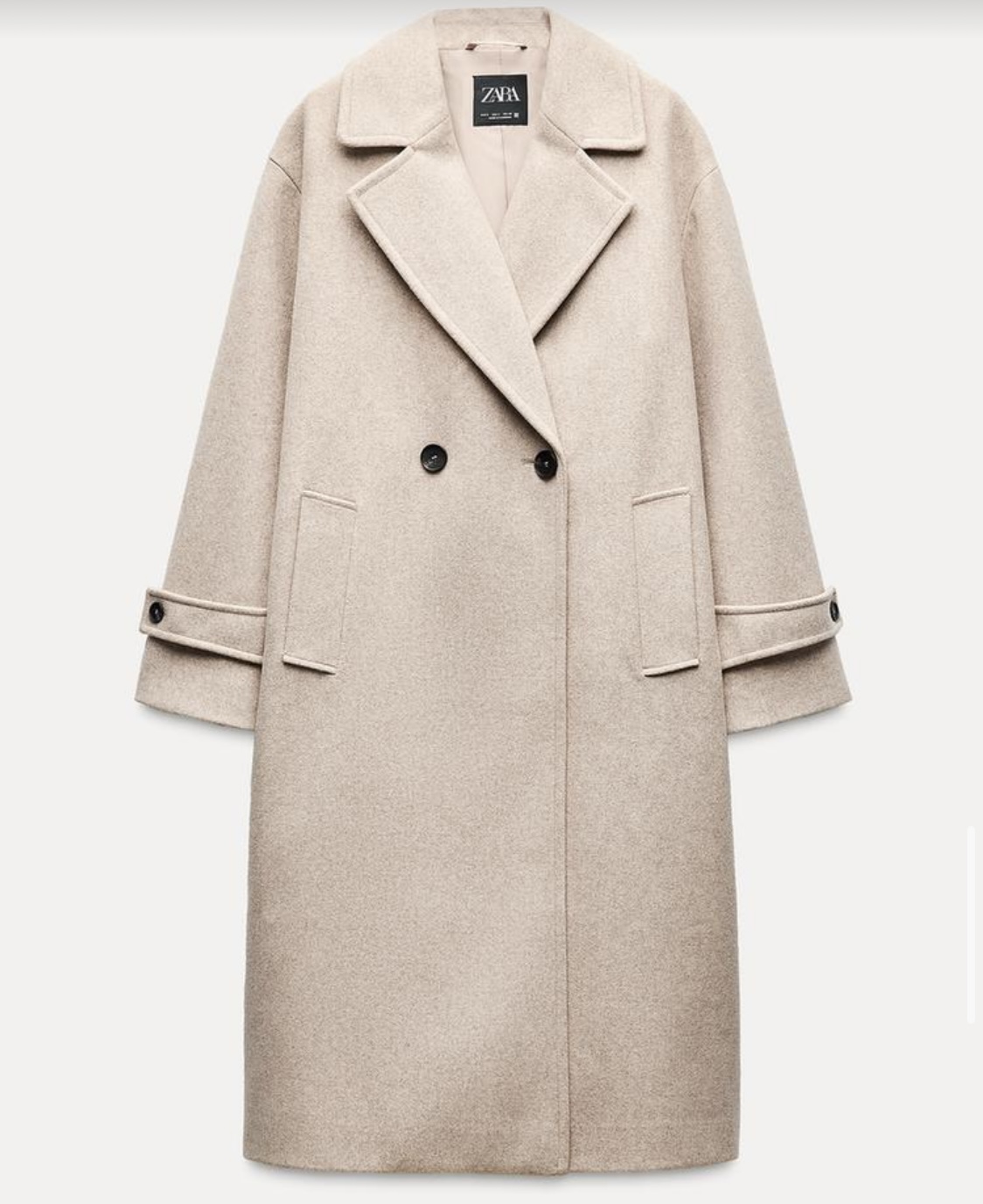 ZARA OVERSIZED SOFT COAT