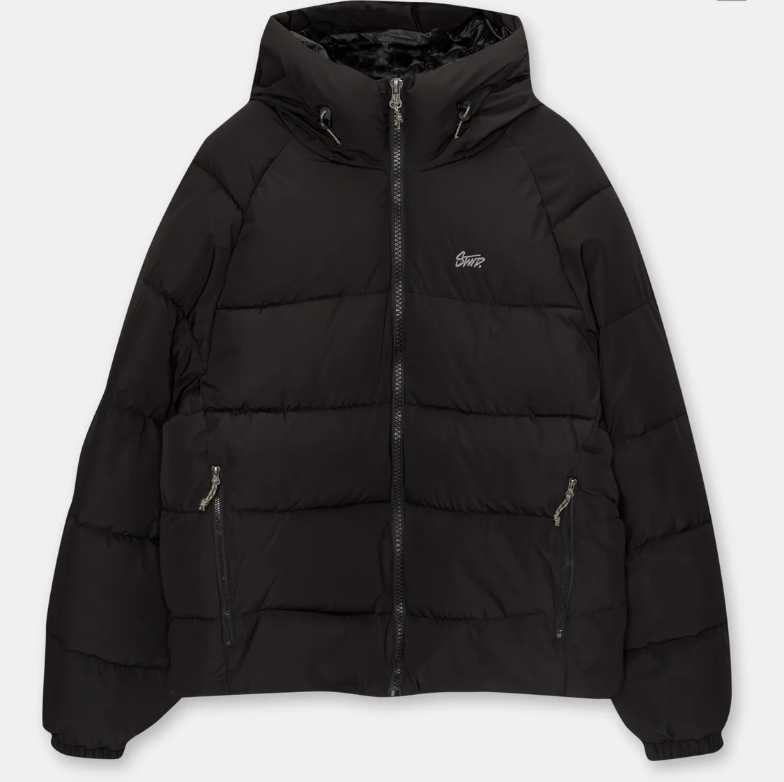 PULL&BEAR Hooded STWD puffer jacket