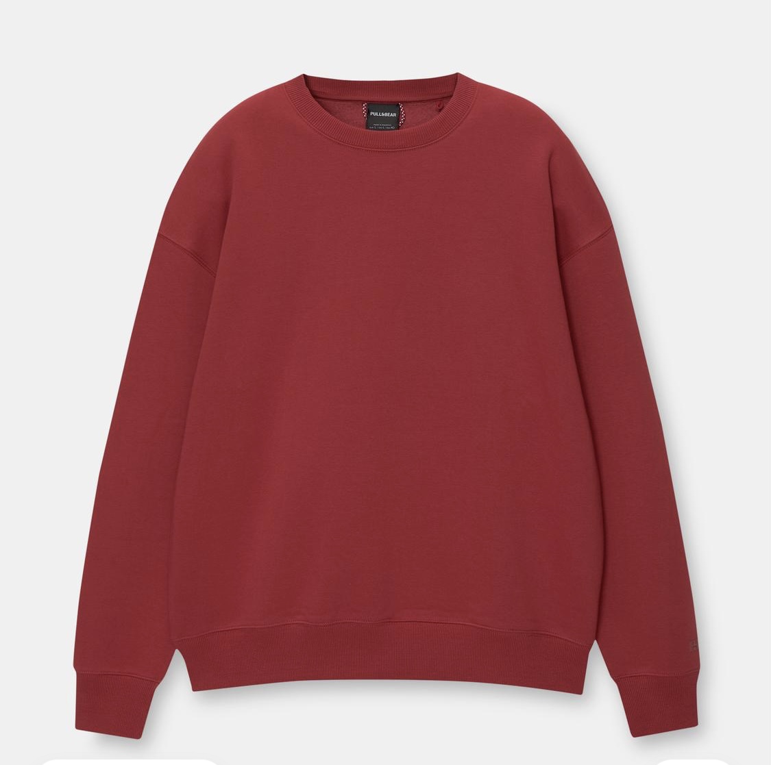 PULL&BEAR Basic round neck sweatshirt