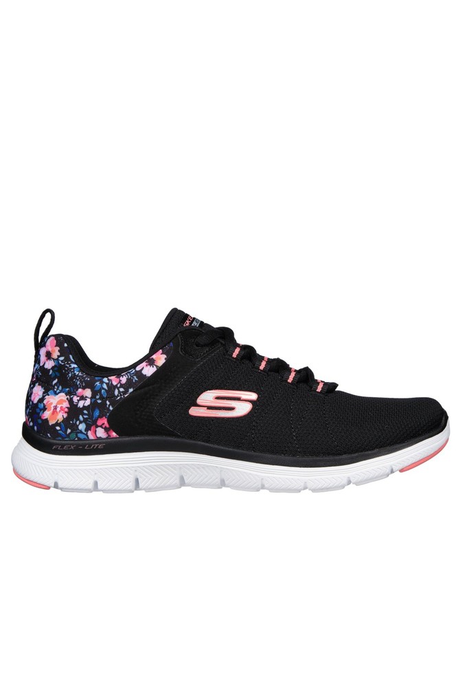 کفش SKECHERS اسکیچرز زنانه Flex Appeal 4.0 149586-Bkmt اورجینال