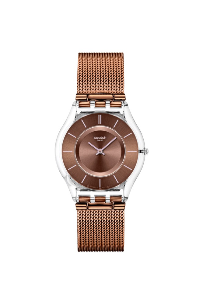 ساعت Swatch روزمره زنانه SS08K121M MOCHA IN MIND اورجینال