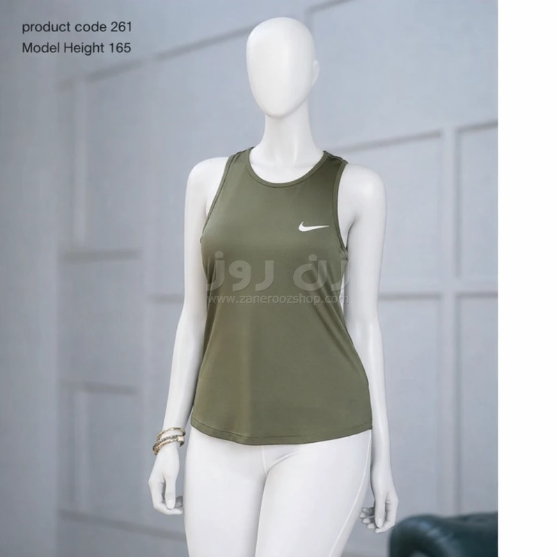 تاپ ورزشی زنانه نایکی (nike) زیر بغل باز