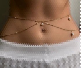 زنجیر شکم دولاین / زنجیر کمر