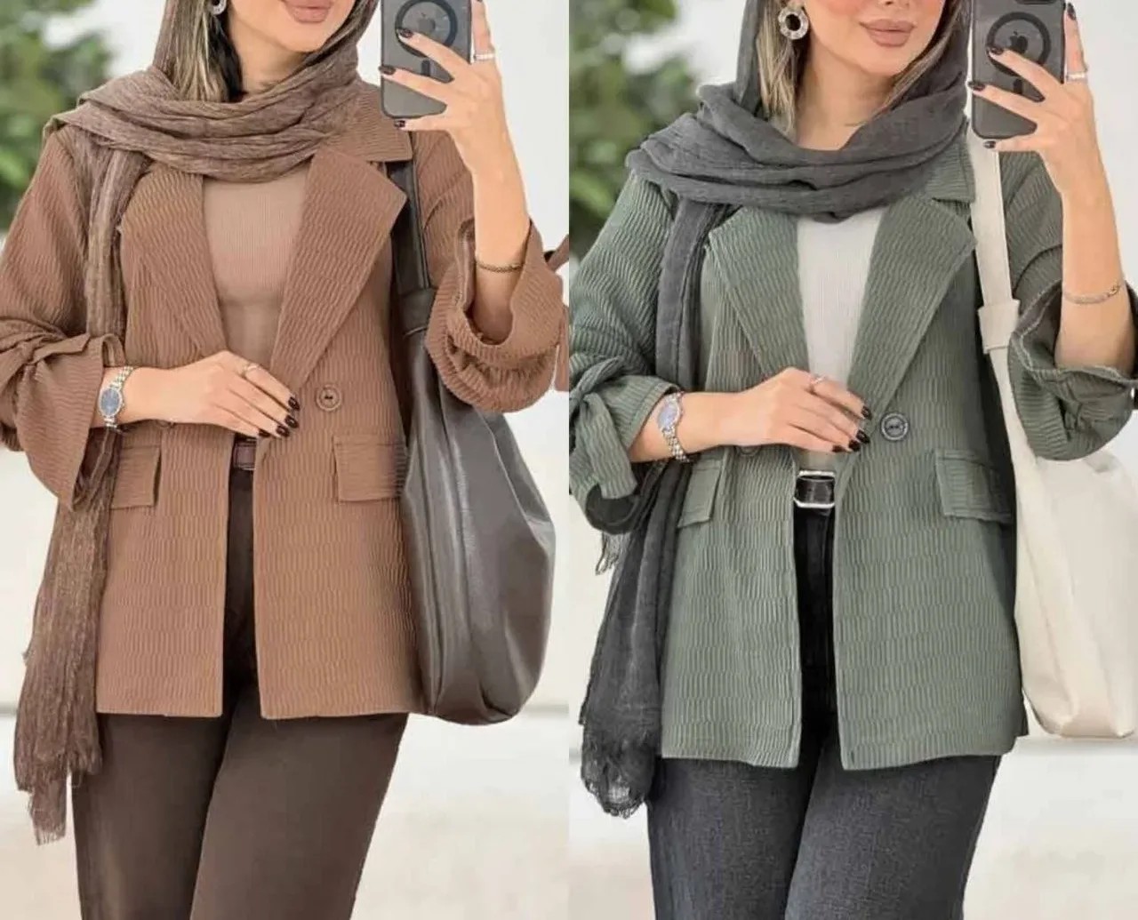 مدل سیتا؛ درخشش پارچه اطلسی در استایل شما