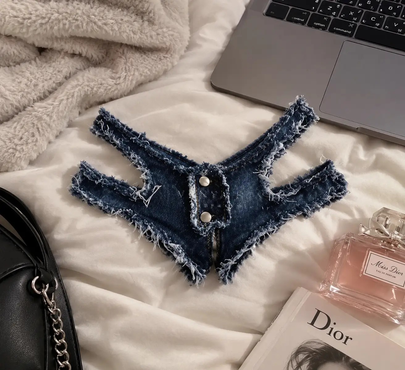 شورتک فانتزی جین
