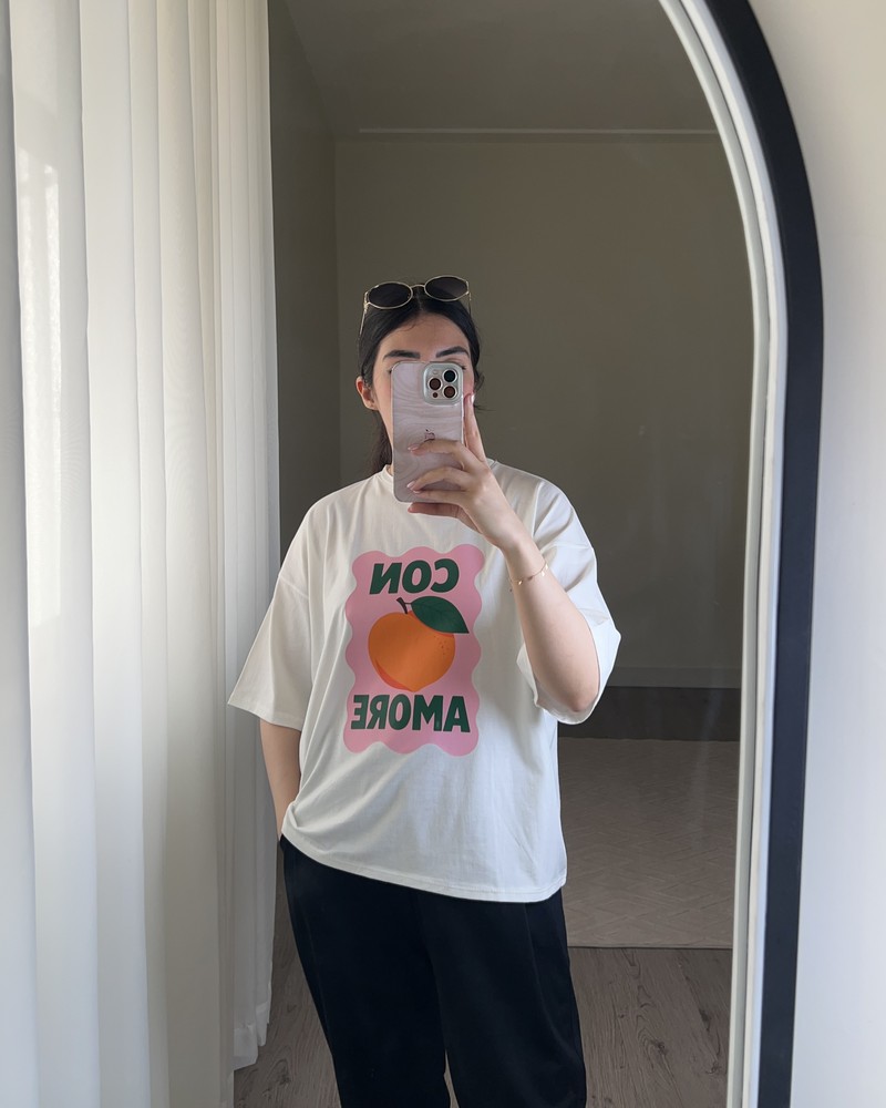تیشرت باکسی🍋