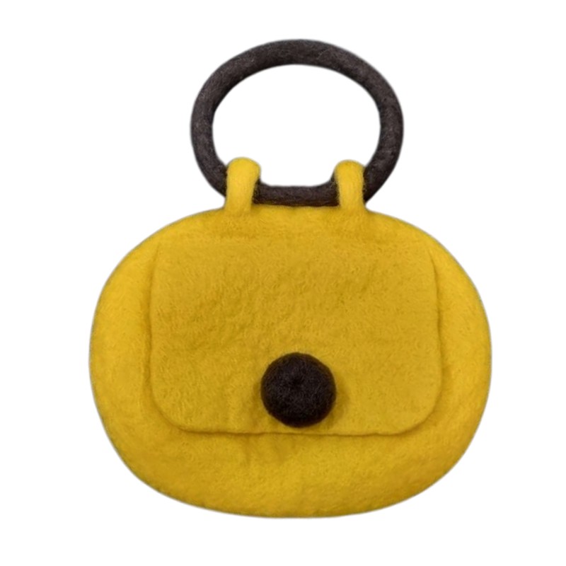 Fancy Felt Bag Oval Design – Hoorfelt Brand
