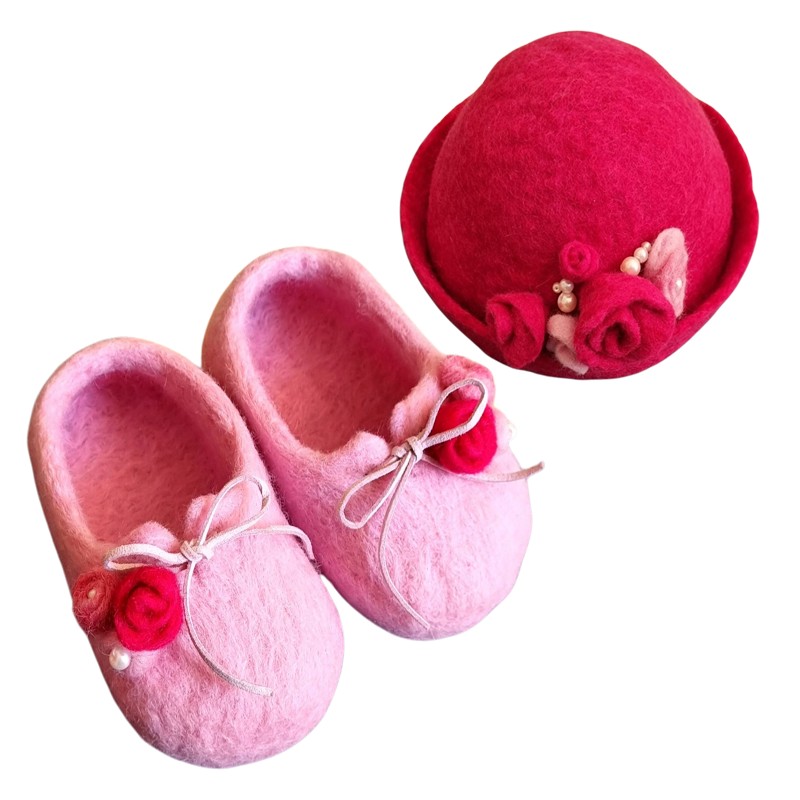 Felt Kids’ Hat & Shoes Set 2 – Hoorfelt Brand