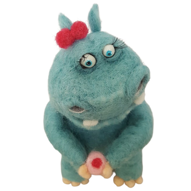Hippo Felt Doll – Hoorfelt Brand