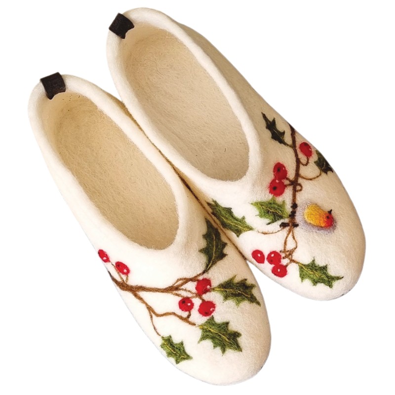 Rubin Felt Slippers – Hoorfelt Brand
