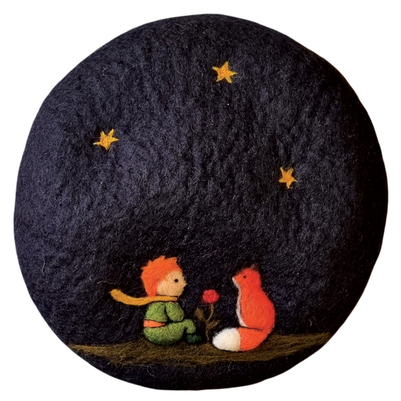 Felt Beret Hat The Little Prince Design – Hoorfelt Brand