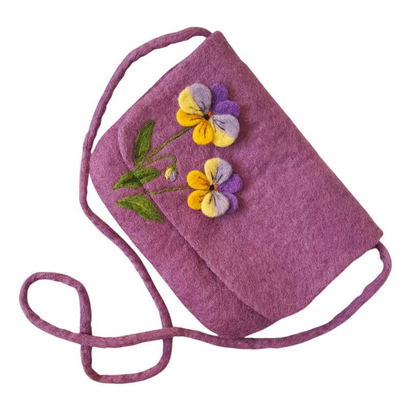 Felt Bag Violet Design – Horfelt Brand