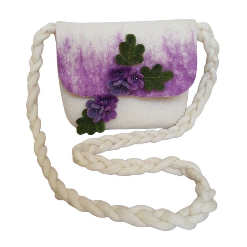 Blossom3 Design Felt Bag – Hoorfelt Brand
