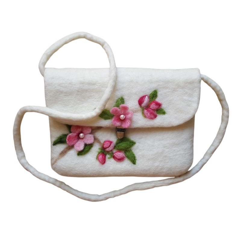 Blossom2 Design Felt Bag – Hoorfelt Brand