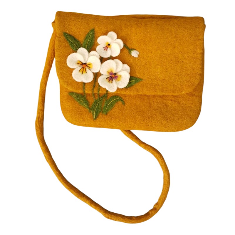 Wool Felt Bag – Violet2 Design – Hoorfelt Brand