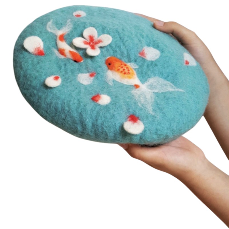 Fish Design Beret – Hoorfelt Brand