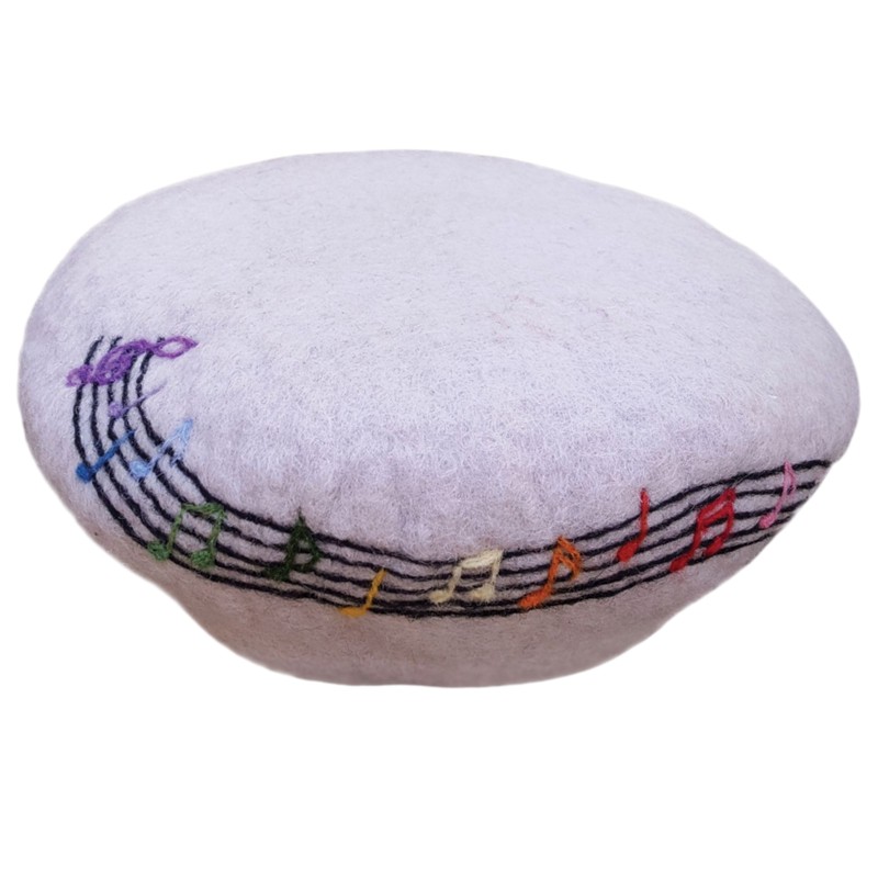 Melody Design Beret – Hoorfelt Brand