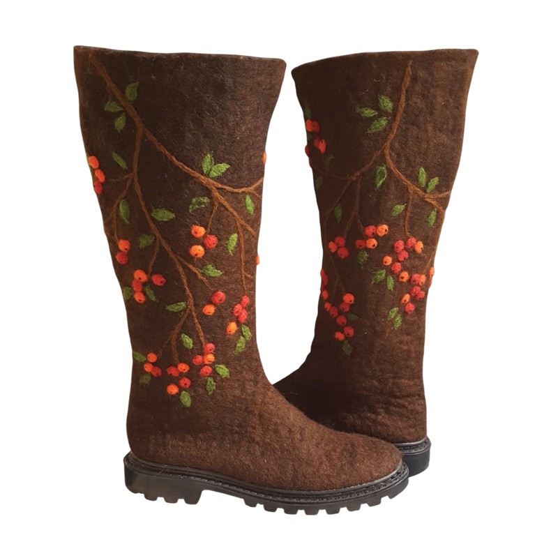 Piracanta Felted Boots– Hoorfelt Brand