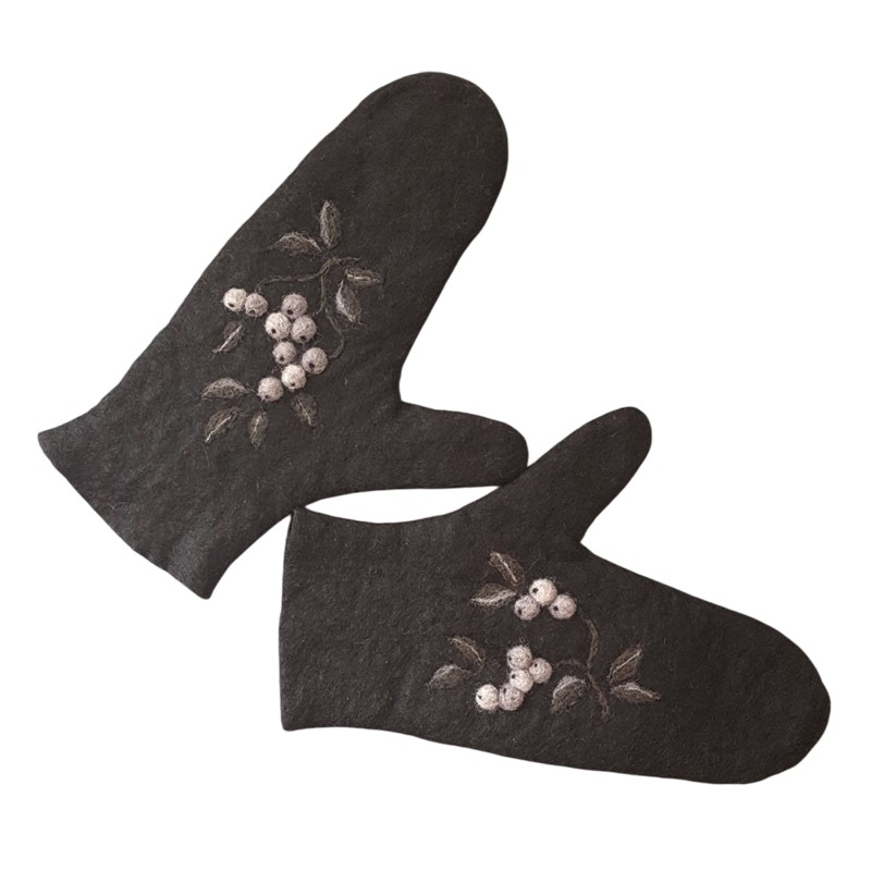 Piracanta2 Closed Front Wool Gloves – Hoorfelt Brand