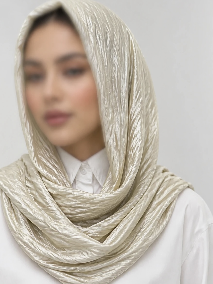 شال رینگی ساتن هفتی