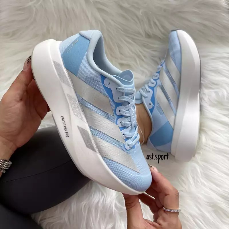 آدیداس آدیزیرو آبی نقره ای | Adidas Adizero Blue Silver