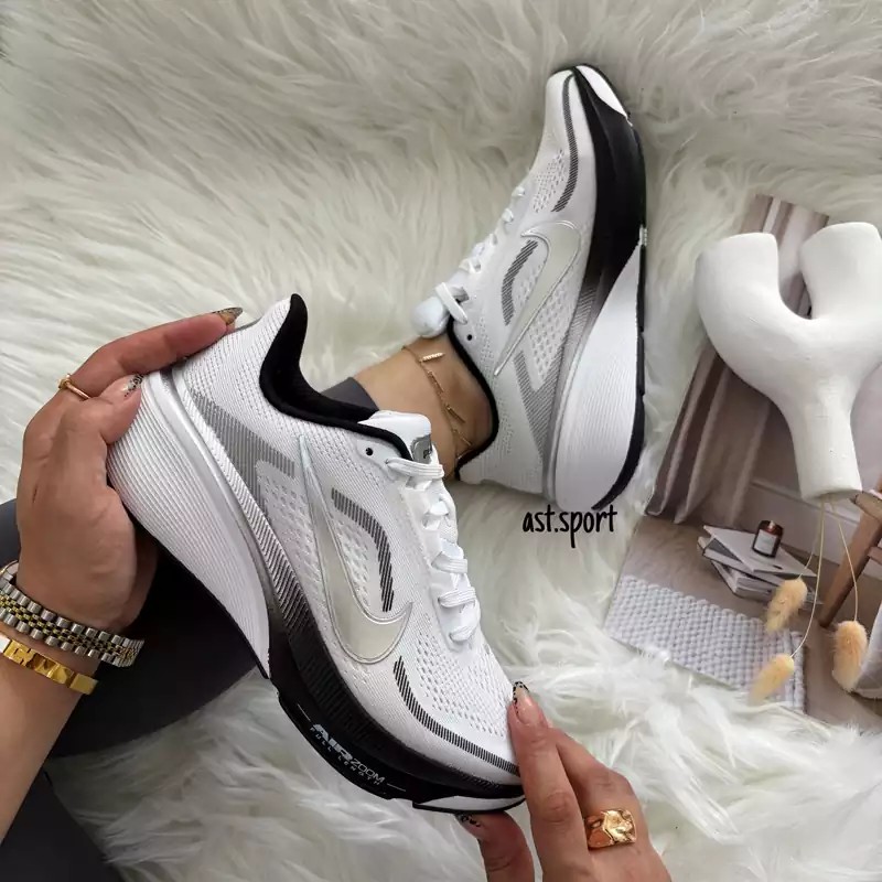 نایک پگاسوس 42 سفید مشکی | Nike Pegasus 42 White Black