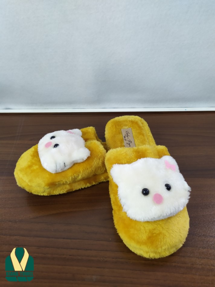دمپایی روفرشی خزدار فانتزی مدل تِدی (Teddy)