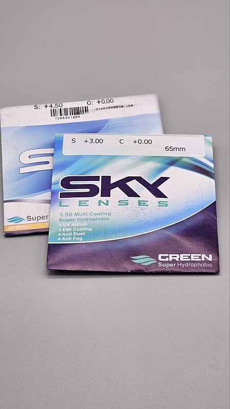 عدسی آنتی رفلکس برند اسکای-sky