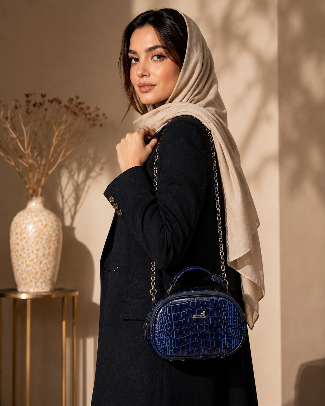 کیف چرم زنانه استایل دلوین