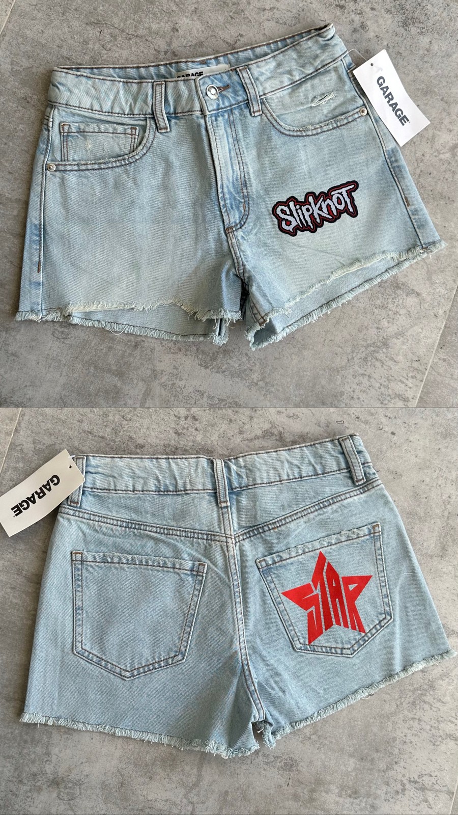 شورتک جین slipknot