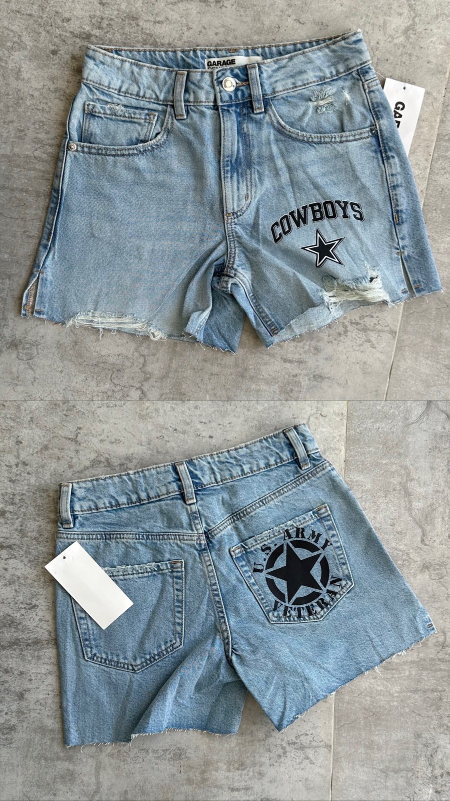 شورتک جین cowboys
