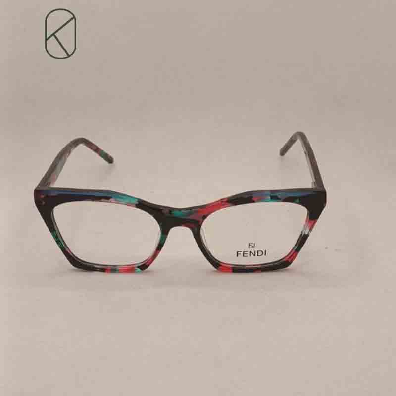عینک طبی برند فندی (Fendi) مدل ویفر کت کد 602852 xl