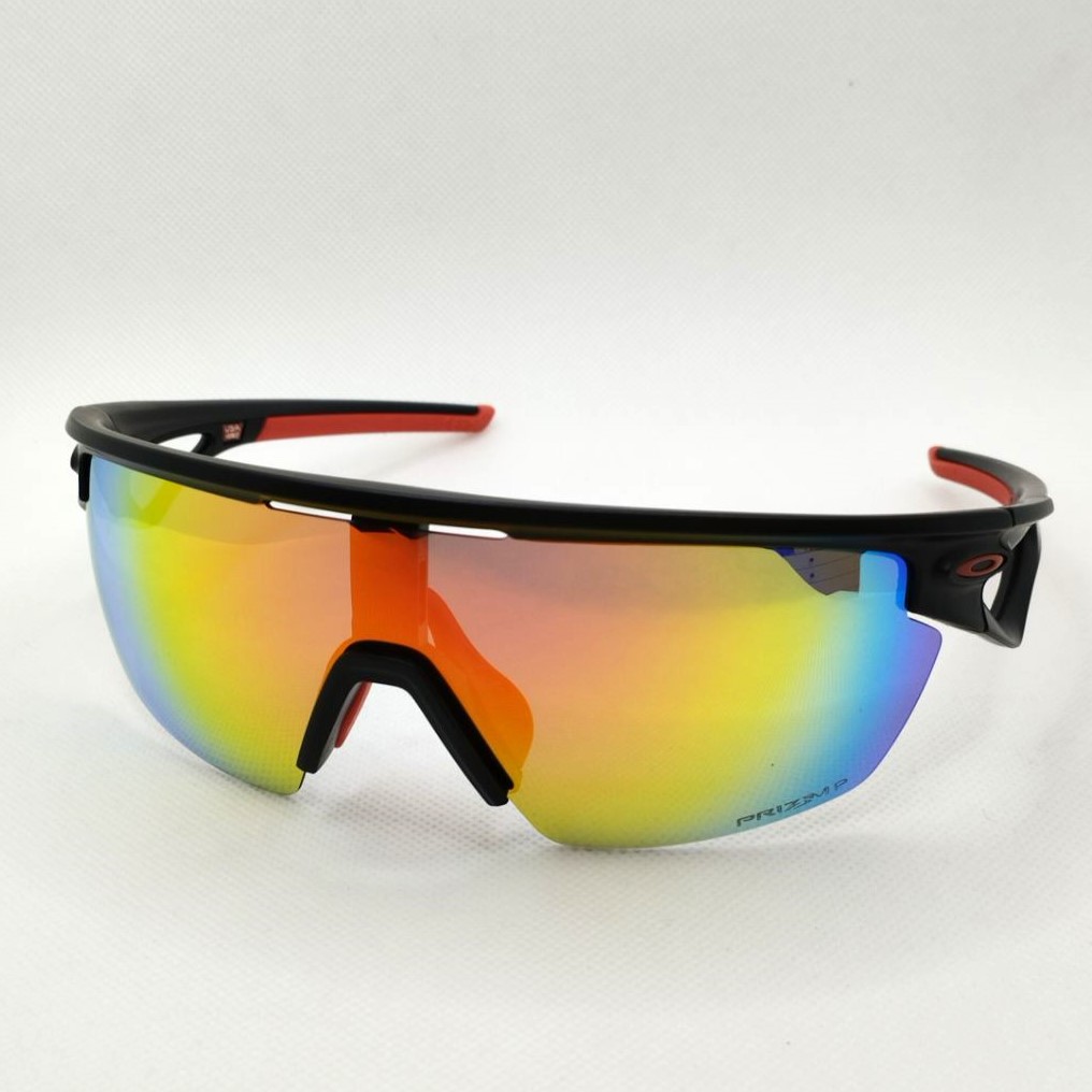 اوكلي BLACK/RED 009403