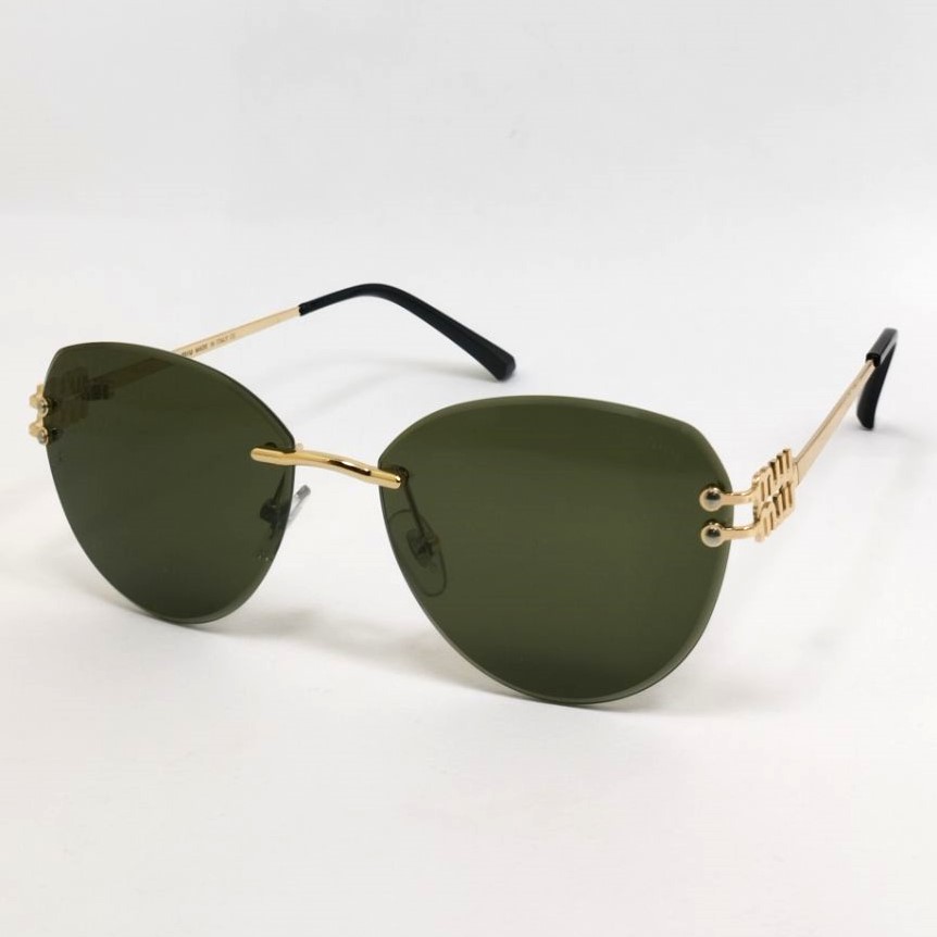 ميو ميو WH4072 GREEN/GOLD