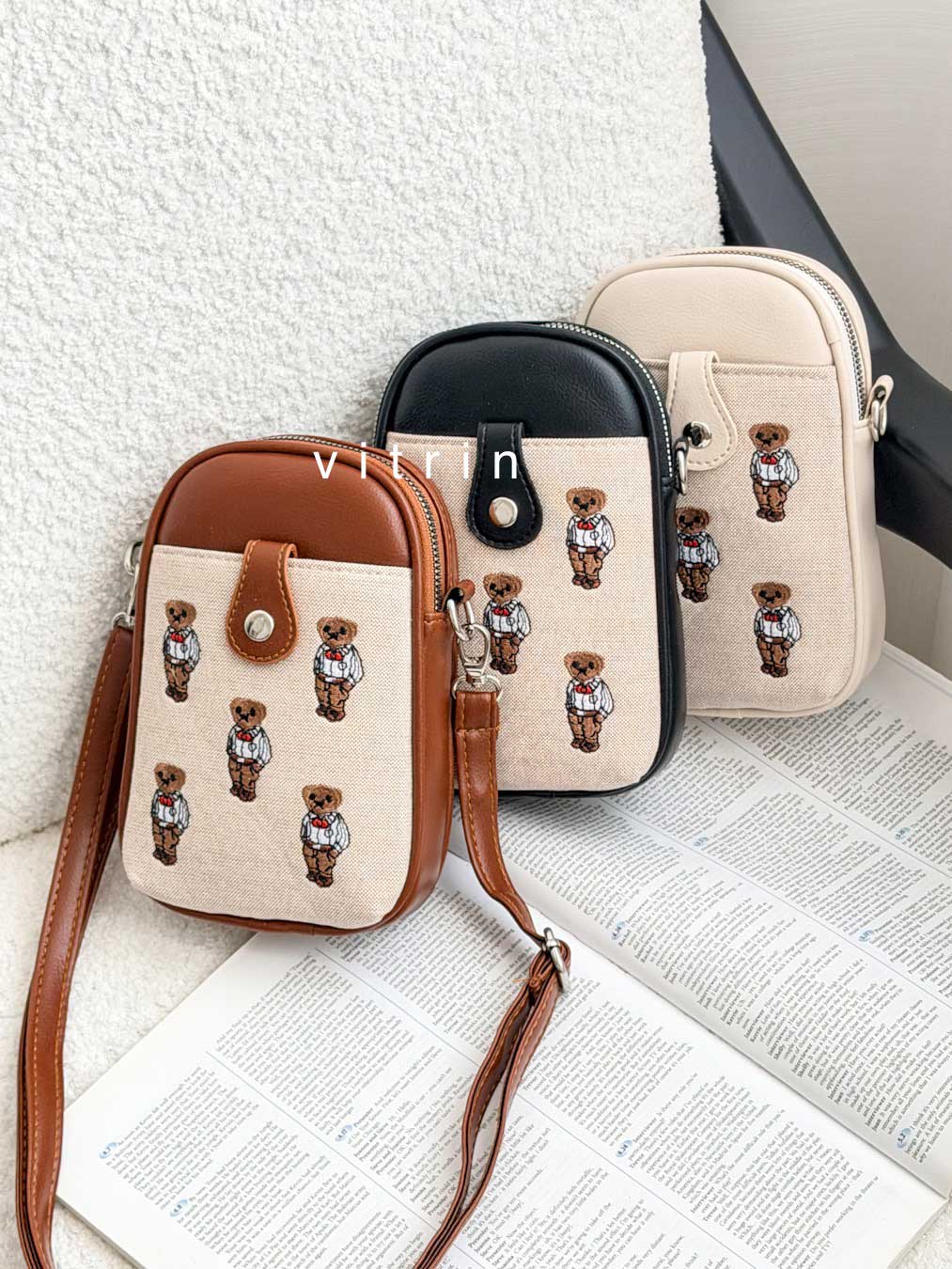 کیف موبایلی دخترانه تدی کد 3034