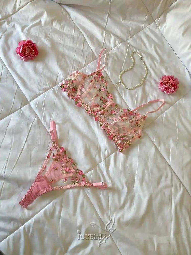 ست Pink Flower