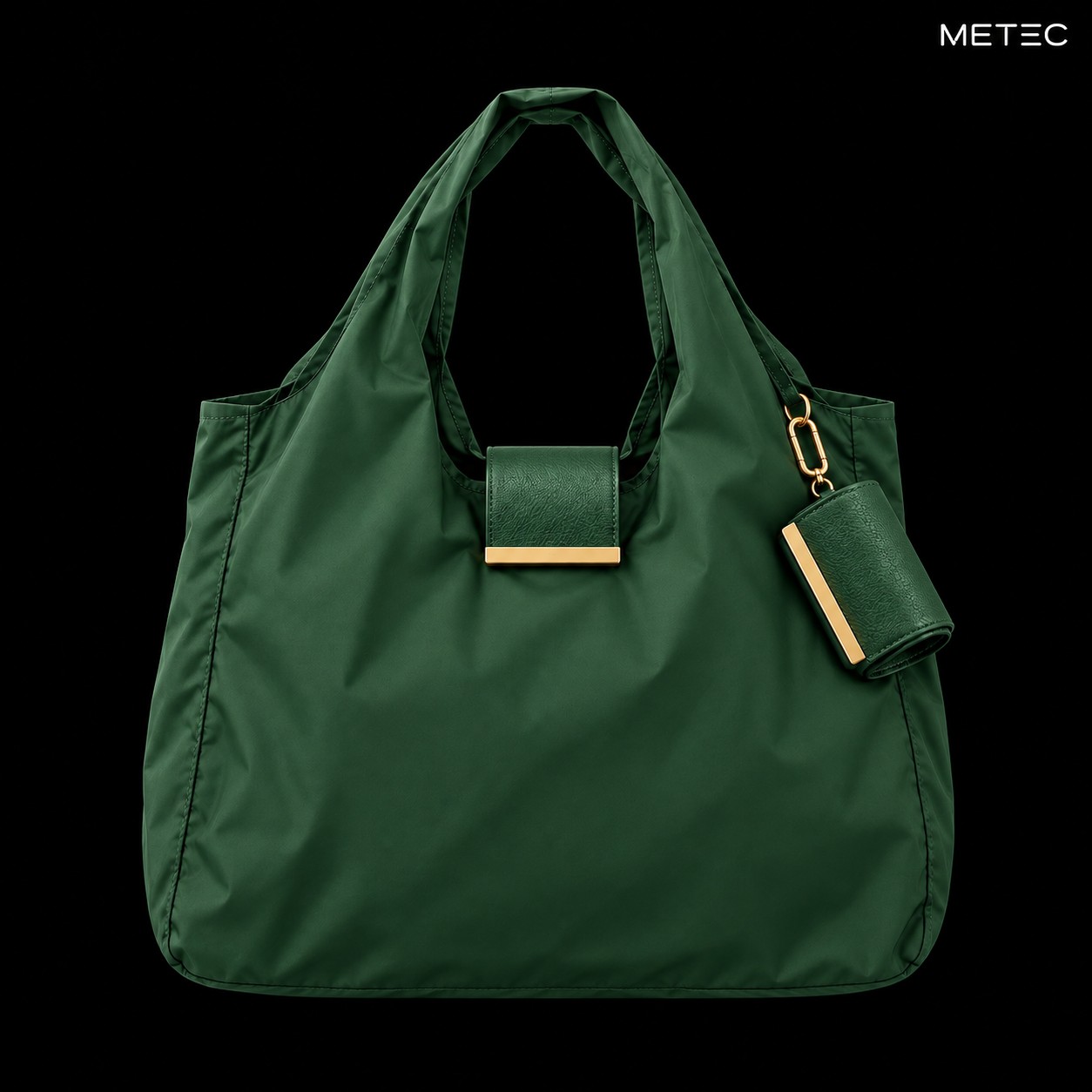 کیف خرید جادویی تاشو Tote Bag با کاور و قلاب