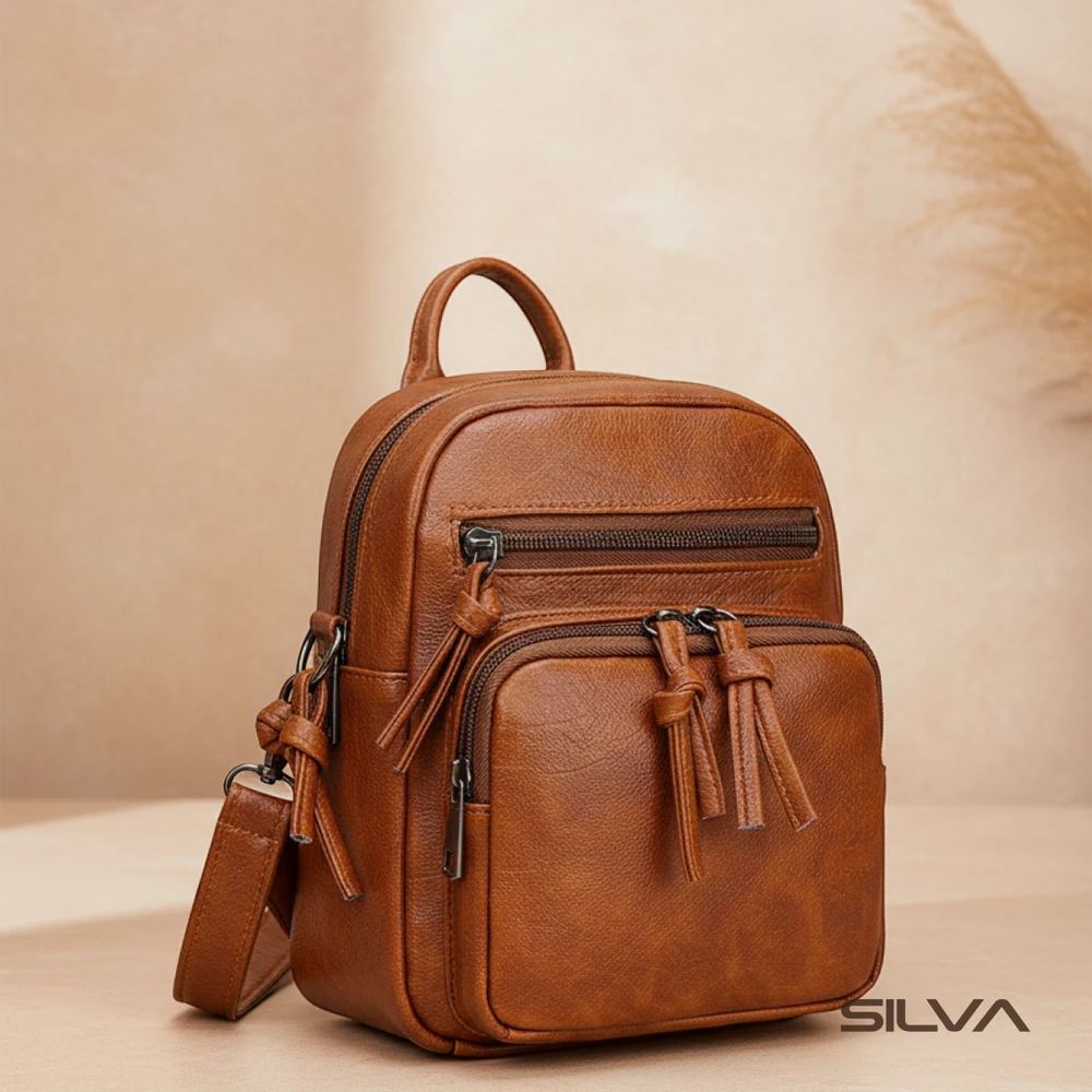 کیف دوشی چرم طبیعی مدل Shoulder Bag 04 | سیلوا چرم